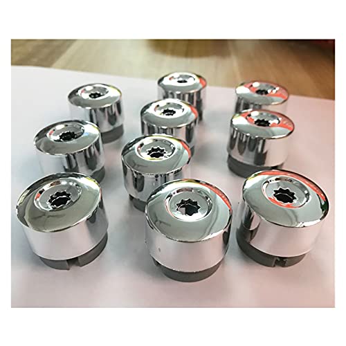 LHSJYG radschrauben,kugelbundschrauben 10 Stücke Chrom-Rad-Ansatz-Bolzenmut-Kappe-Abdeckung ABS-Kunststoff Mit Triple Chrome-Finish Passend für VW Touareg 2004-2014 LHSJYG radschrauben,kugelbundschrauben 10 Stücke Chrom-Rad-Ansatz-Bolzenmut-Kappe-Abdeckung ABS-Kunststoff Mit Triple Chrome-Finish Passend für VW Touareg 2004-2014 von LHSJYG