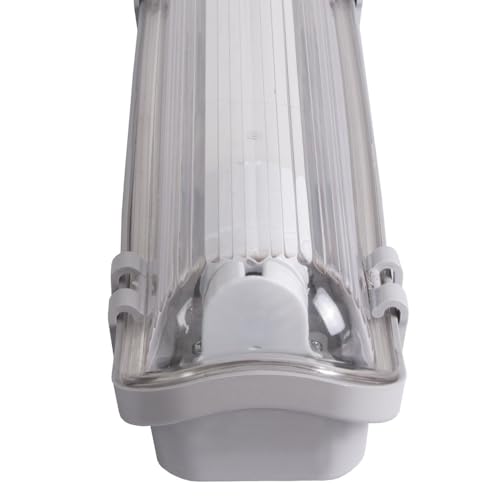 LHW-Licht LED Feuchtraumleuchte Eco 60cm IP65 9W Röhre | 900 Lumen | 4000K Neutralweiß für Keller und Garage von LHW-Licht