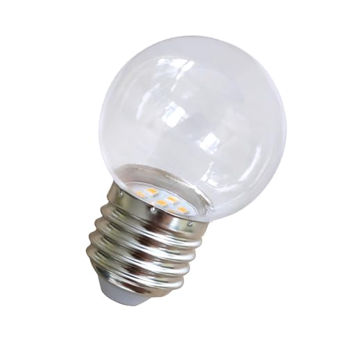 LHW-Licht LED-Leuchtmittel Tropfen 0,7W 40 Lumen E27 klar 2700K warmweiß von LHW-Licht