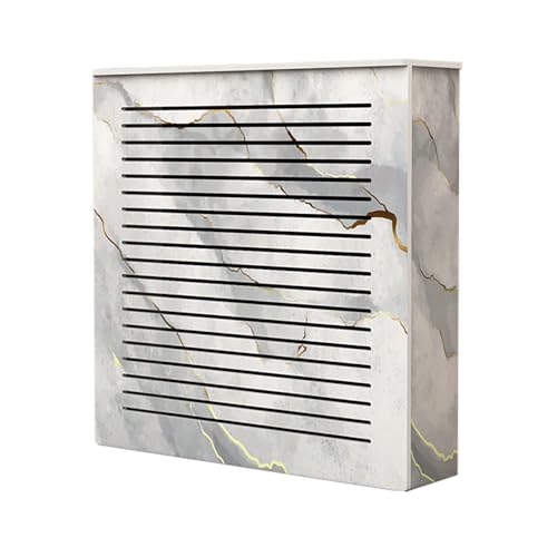 LHXLSH Dekorative Heizkörperabdeckungen Heizkörperverkleidung Heizungsabdeckung Lüftungsgitter Moderne und Elegante Heizkörperverkleidung für Den Wohnbereich(80 * 80 * 25cm/31.4 * 31.4 * 9.8in) von LHXLSH