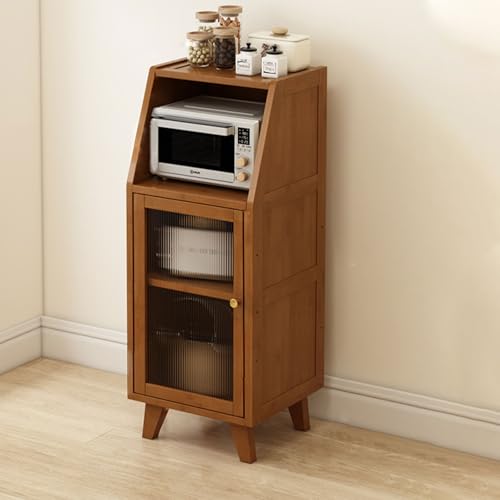 LHXLSH Mehrzweckschrank, Waschküche Möbel, Beistellschrank, Mehrzweckschrank Sideboard Kommode, Kommoden & Sideboards für Wohnzimmer, Esszimmer(Brown,35cm/13.8in) von LHXLSH