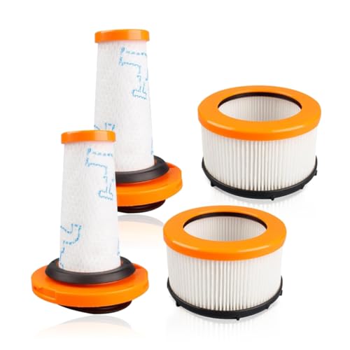 LHYNEE Ersatzteile Staubsauger Filter für Rowenta X-FORCE FLEX 9.60 und X-NANO ESSENTIAL RH20xx RH2078 RH2037 RH2038 RH2039 RH20C2, 2 Schaumstofffilter + 2 Motorfilter für ZR009010,ZR009012 von LHYNEE