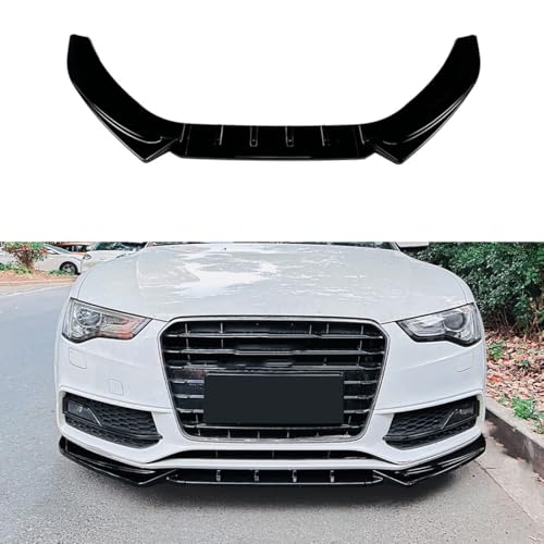 LHZPGC Frontstoßstangen-Splitterlippe für Audi A5 S5 8T SLINE 2012-2017, Frontschaufelteile von LHZPGC
