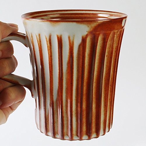 LI SHI XIANG SHOP Vintage japanische Stil Tasse minimalistische kreative handgemachte Keramik Kaffeetasse (Farbe : A) von LI SHI XIANG SHOP