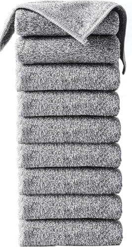 Mikrofasertücher Auto, 10 Stück Fast Dry Trockentuch für Die Dusche Auto Trockentuc Mikrofasertücher Shiny Bath Extrem Saugfähig Duschkabinen Tuch für Duschkabinen Auto Und Motorrad Pflege 30x30cm von LIAESMART