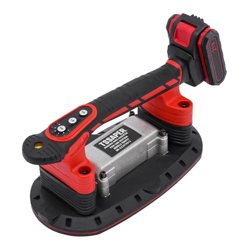 Elektrischer Saugheber, 21V 2000mAh Elektrischer Vakuum Saugnapf, Hand-Adsorption-Fliesen Vibrationsgerät 6-Gang-Gängen Fliesenvibrator Handheld Tiling Leveling Verlegen Elektrischer Saugheber, 21V 2000mAh Elektrischer Vakuum Saugnapf, Hand-Adsorption-Fliesen Vibrationsgerät 6-Gang-Gängen Fliesenvibrator Handheld Tiling Leveling Verlegen von LIAIZE