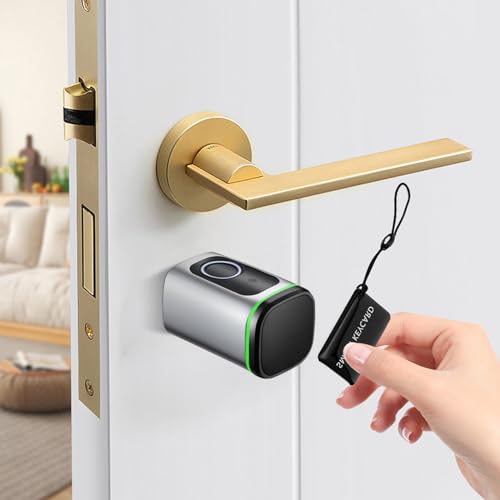 Intelligenter Schließzylinder, 60mm Smart Elektronisches Türschloss, Fingerabdruck-Schließzylinder Unterstützen Fingerabdruck, App, Schlüsselkarte, manueller Schlüssel von LIAIZE