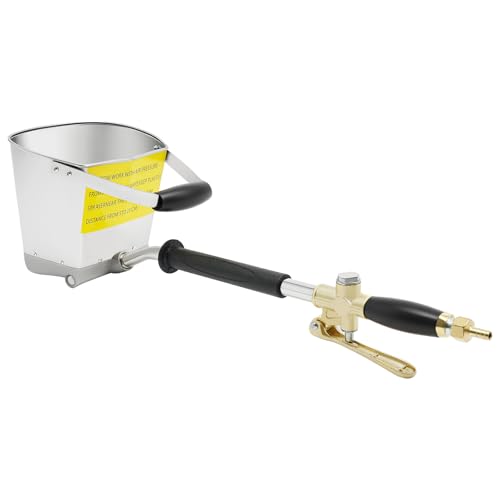 Putzpistole, 4 Jet Spritzpistole, 8bar Trichterpistole, 3.5L Verputzmaschine Zementmörtel Sprühpistole zum Sprühen von Zement, Mörtel, Beton von LIAIZE