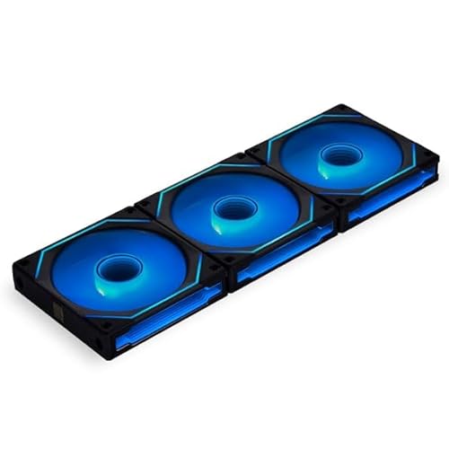 Lian Li UNI FAN SL-INF Reverse Blade ARGB 120 mm Triple Fan Pack – Schwarz – Infinity Mirror RGB – inklusive Controller – 2100 U/min von LIAN LI