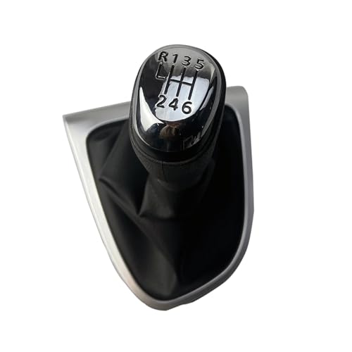 LIANGBAOS Schalthebel Abdeckung Für Clio 4 IV MK4 2012-2019 LHD 5/6 Geschwindigkeit Schaltknauf Gamasche Boot Abdeckung Fall Staub(Chrome 6 Speed) von LIANGBAOS