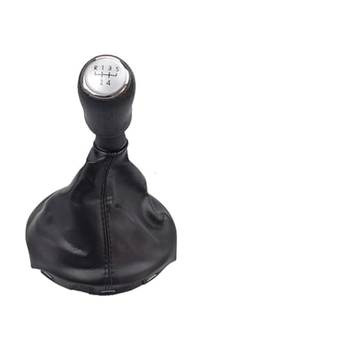 LIANGBAOS Schalthebel Abdeckung Für VW Für Transporter T5 T5.1 T6 Gp 2003-2011 Schalthebel Schaltknauf Gamasche Boot Cover Auto 5 6 Geschwindigkeit(WHITE 5 SPEED) von LIANGBAOS