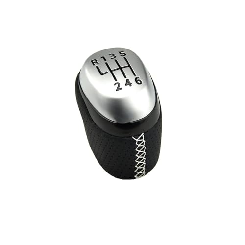 Schalthebel Abdeckung Für Megane MK4 (Für BFB) 2016-2022 Auto Schaltknauf Manuelle Getriebe Shifter Hebel Kopf(White line) von LIANGBAOS