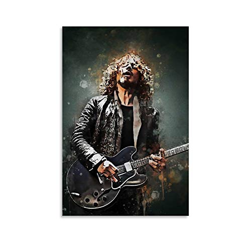 LIANGBO Chris Cornell. Leinwand Kunst Poster und Wandkunst Bilddruck Moderne Familienzimmer Dekor Poster 20x30inch(50x75cm) von LIANGBO