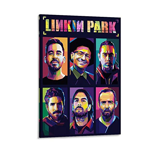 LIANGBO Linkin Park Poster Print Poster dekorative Malerei Leinwand Wandkunst Wohnzimmer Poster Schlafzimmer Malerei 08x12inch(20x30cm) von LIANGBO