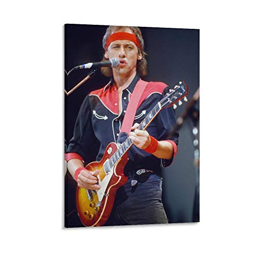 LIANGBO Mark Knopfler Dire Straits Leinwand Kunst Poster und Wandkunst Bilddruck Moderne Familienzimmer Dekor Poster 16x24inch(40x60cm) von LIANGBO