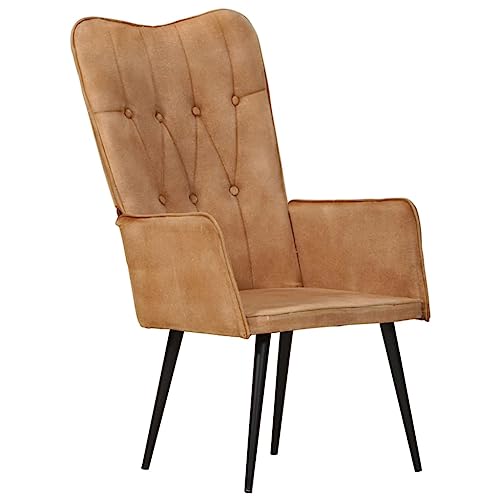 LIANGDONFC Sofa Stuhl Boss Chair、Sofa StuhlOhrensessel Braun CanvasDie meisten der geschäftlichen Familie Gelegenheiten der Ruhe braucht von LIANGDONFC