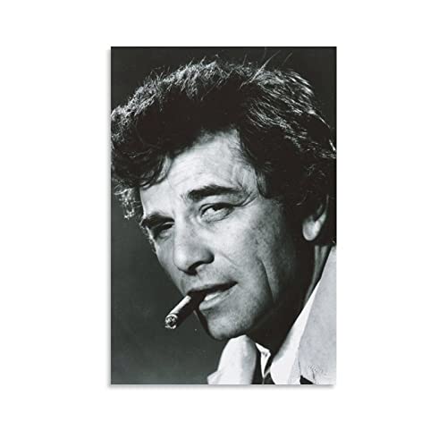 LIANGFANG Columbo Classic Suspense Series Art Poster 10 Bilder Druck Leinwand Poster Wandfarbe Kunst Poster Dekor Moderne Wohnkunst Geschenkidee 30 x 45 cm von LIANGFANG