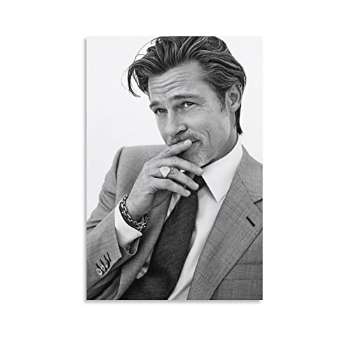 LIANGFANG Brad Pitt Sexy Handsome Art Photo Poster 7 Kunstwerke Bild Druck Poster Wandkunst Malerei Leinwand Geschenk Dekor Home Poster Dekorativ 20 x 30 cm von LIANGFANG