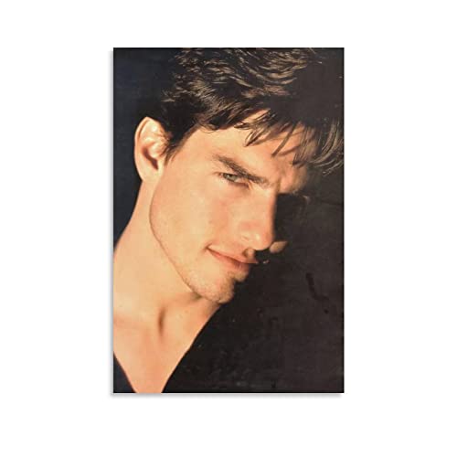 Tom Cruise berühmter schöner Schauspieler-Kunst-Foto, 7 Bilder, Leinwand, Poster, Wandmalerei, Kunst, Poster, Dekoration, moderne Heimkunstwerke, Geschenkidee, 30 x 45 cm von LIANGFANG