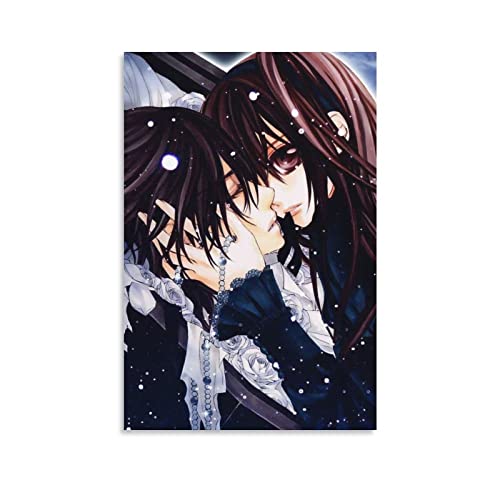 Vampire Knight Japanisches ästhetisches Anime-Kunst-Poster 15, Heimdekoration, Poster, Wandkunst, zum Aufhängen, Bilddruck, Schlafzimmer, dekoratives Gemälde, Poster, Zimmer, ästhetisch, 30 x 45 cm von LIANGFANG