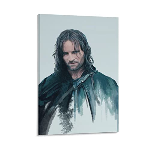 Viggo Mortensen Kunstfoto-Poster, 4 Poster, Wandkunst, Malerei, Leinwand, Geschenk, Wohnzimmer, Schlafzimmer, Dekor, Poster, Kunstwerke, 40 x 60 cm von LIANGFANG