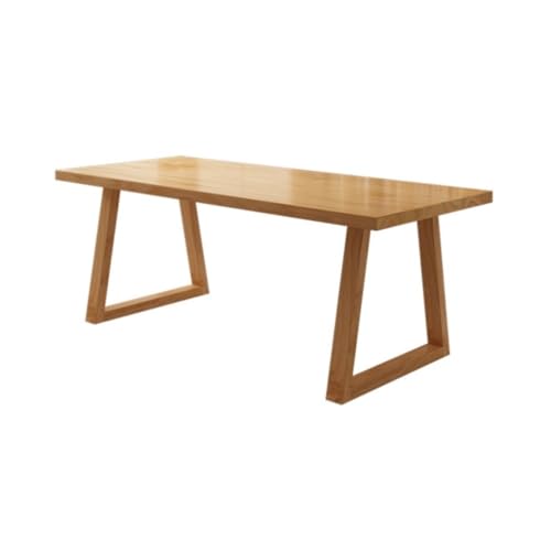 LIANGGM Schreibtisch Computertisch Aus Massivem Holz, Heimbüro-Schreibtisch, Schlichter Moderner Arbeitsplatz, Arbeitszimmer-Schreibtisch Bürotisch Arbeitsplatz(180x80x75cm) von LIANGGM