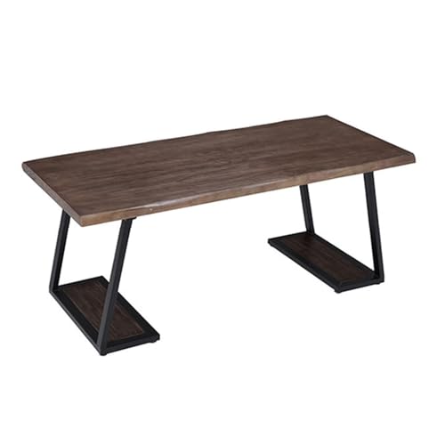 LIANGGM Schreibtisch Computertisch Aus Massivholz Mit Computer-Host-Rack, Heimeisenbeine, Bürotisch, Spieltisch, Desktop-Dicke 5 cm Bürotisch Arbeitsplatz(140x65x75cm) von LIANGGM
