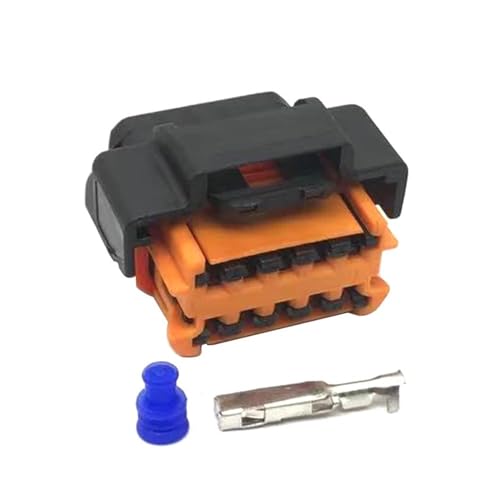 10-poliger wasserdichter Kfz-Stecker Fit Compatible Scheinwerfer, Scheinwerfer, Lampenstecker 98788–1201 mit Anschlüssen von LIANGMEI