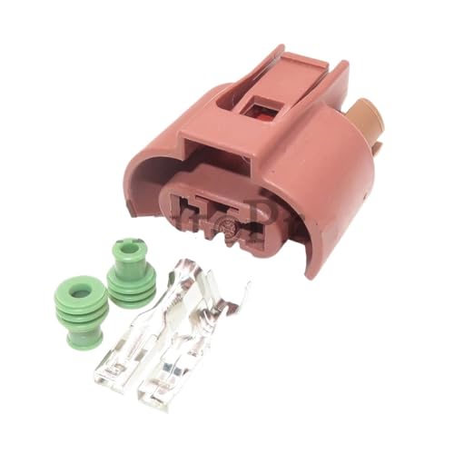 1 Set 2 Pin 283-1927-30 Auto Starter Flog Lampe Kabel Buchse Auto 9006 Abblendlicht Stecker DJZ7029Y-2.8-21(Female) von LIANGMEI