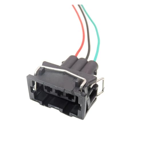 1 Set 3 Pin Automotive Starter Spule Stecker Mit Terminal Und Gummi Dichtungen 357972753 357 972 753 DJ7032A-3,5-21(Female with wire) von LIANGMEI