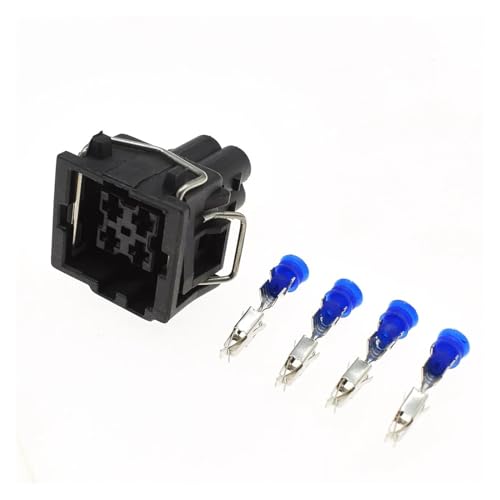 Qingqing Store 1-20 Sets 4 Pin Way AMP Wasserdichte Auto Kupplung Klimaanlage Druckschalter Stecker 357919754 444524-1 (Color : DJ7044B-3.5-21, Size : 1Set) von LIANGMEI