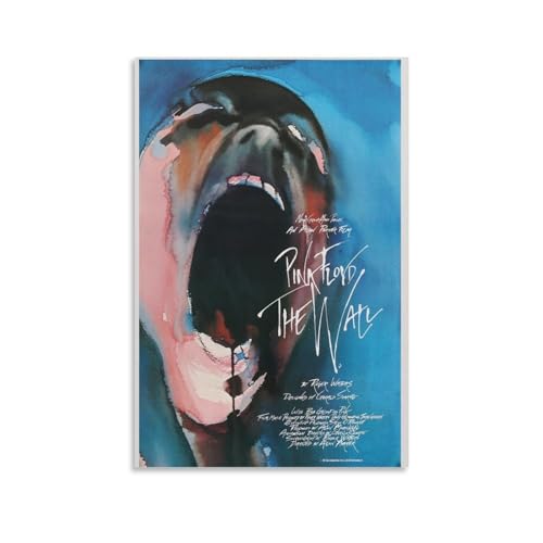 LIANGSHUANG 1980er Jahre Psychologische Drama Filme Pink Floyd – The Wall Poster Poster Wandkunst Malerei Leinwand Drucke Dekor Poster Kunstwerke 40 x 60 cm von LIANGSHUANG