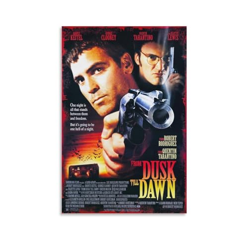 LIANGSHUANG 1996 American Action Horrorfilm From Dusk Till Dawn Poster Malerei auf Leinwand Wandkunst Poster Scroll Bild Druck Wände Dekor Home Poster 30 x 45 cm LIANGSHUANG 1996 American Action Horrorfilm From Dusk Till Dawn Poster Malerei auf Leinwand Wandkunst Poster Scroll Bild Druck Wände Dekor Home Poster 30 x 45 cm von LIANGSHUANG