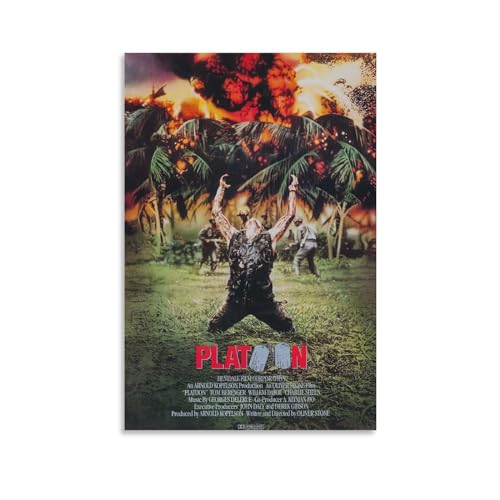 LIANGSHUANG American Films About Revenge Platoon Poster Wandkunst Poster Scroll Leinwand Gemälde Bild Wohnzimmer Dekor Zuhause 40 x 60 cm LIANGSHUANG American Films About Revenge Platoon Poster Wandkunst Poster Scroll Leinwand Gemälde Bild Wohnzimmer Dekor Zuhause 40 x 60 cm von LIANGSHUANG