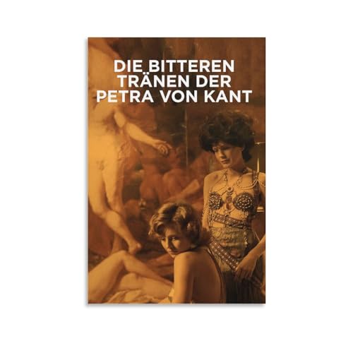 LIANGSHUANG Poster, Motiv: Die bitteren Tränen von Petra von Kant, Kunstdruck, Wandgemälde, Leinwandposter, moderne Schlafzimmer-Dekoration, 40 x 60 cm von LIANGSHUANG
