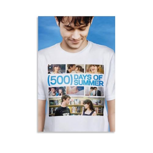 LIANGSHUANG Poster "Independent Films 500 Days of Summer" von 2009, Kunstdruck auf Leinwand, Poster, Wandmalerei, Poster, Dekor, moderne Wohnkunstwerke, 20 x 30 cm von LIANGSHUANG