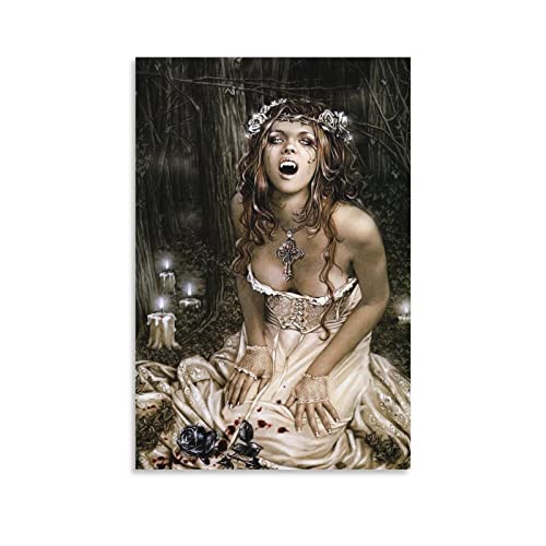 LIANGSHUANG Victoria Frances Vampire Girl Poster Kunstwerke Leinwand Poster Wandkunst Drucke Home Modern Decor 30 x 45 cm LIANGSHUANG Victoria Frances Vampire Girl Poster Kunstwerke Leinwand Poster Wandkunst Drucke Home Modern Decor 30 x 45 cm von LIANGSHUANG