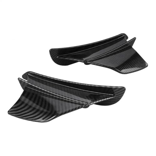 LIANGYIMEI Für Ducati 899 959 1198 1198S 1199 1299 Für Panigale V4 V4S V4R V2 Für Supersport S Motorrad Winglet Aerodynamischer Wing Kit Spoiler Verkleidung-Winglet(Bright Carbon Look) von LIANGYIMEI