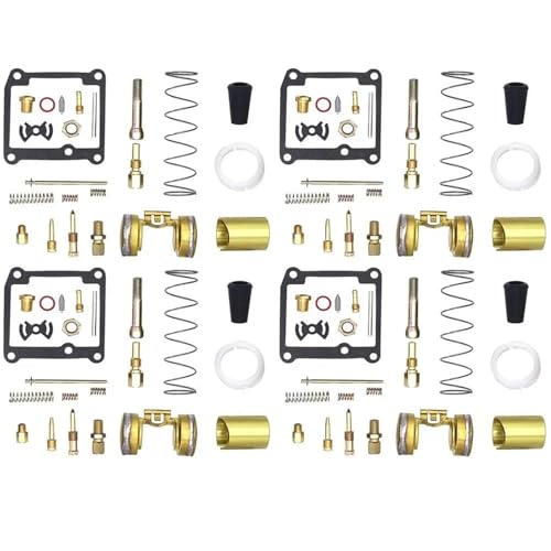 LIANGYIMEI Motorrad Vergaser Reparatursatz Mit Nadeldichtung Dichtung Schwimmer Für Mikuni VM20 VM 20 Vergaser Rebuild Teile(4 Set) von LIANGYIMEI
