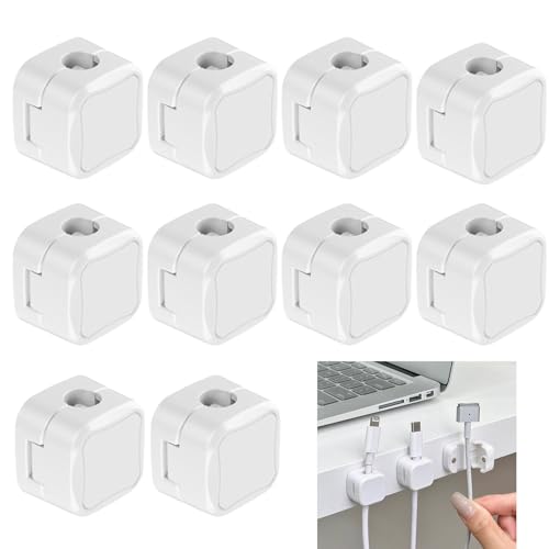 LIANRISES 10 Stück Kabelhalter Selbstklebend, Kabelclips, Cable Holder, Ladekabel Halterung, USB, HDMI, Wand, Computer, Schreibtisch und Nachttisch LIANRISES 10 Stück Kabelhalter Selbstklebend, Kabelclips, Cable Holder, Ladekabel Halterung, USB, HDMI, Wand, Computer, Schreibtisch und Nachttisch von LIANRISES