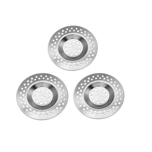 LIANRISES 3 Stück Abflusssieb Waschbecken Sieb Sink Strainer Duschsieb Abfluss Haare Haarsieb Badewanne Sieb Dusche Abfluss Haare Edelstahl 7.5cm Durchmesser für Haare Essen Küche LIANRISES 3 Stück Abflusssieb Waschbecken Sieb Sink Strainer Duschsieb Abfluss Haare Haarsieb Badewanne Sieb Dusche Abfluss Haare Edelstahl 7.5cm Durchmesser für Haare Essen Küche von LIANRISES