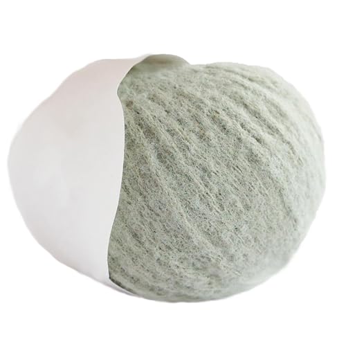 Chenille-Garnlinie, weiches, Dickes Garn, extrem weich, leicht und warm, perfekt zum Stricken und Basteln.(Green,50g/Skein) von LIANTIAN