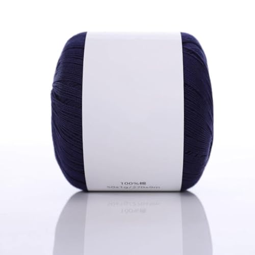 Häkelspitzen-Fadenknäuel, handgehäkelter Fadenknäuel, äußerst zart, leicht und elegant, für den Heimgebrauch geeignet.(Blue,8 * 8 * 8 cm) von LIANTIAN