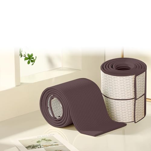 LIANTIAN Antikollisions-Wandpolster für Kinder, Antikollisions-Wandpolsterplatten, Wandpolster für Kinderspielzimmer, geeignet für Schlafzimmer und Kindergarten(Brown,6m) von LIANTIAN