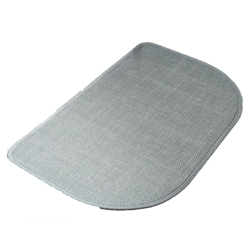 LIANTIAN Badematte für Zuhause, umweltfreundlicher Teppich für den Innenbereich, angenehm unter den Füßen, leicht zu reinigen, für den Heimgebrauch geeignet.(Blue,50 * 80 * 0.6CM) von LIANTIAN