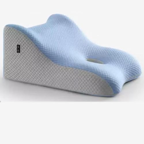 LIANTIAN Bequemes Schlafkissen, multifunktionale Rückenlehne, Gute Unterstützung, natürliche Passform auf dem Rücken, geeignet für zu Hause(Blue,60 * 50 * 30CM) von LIANTIAN