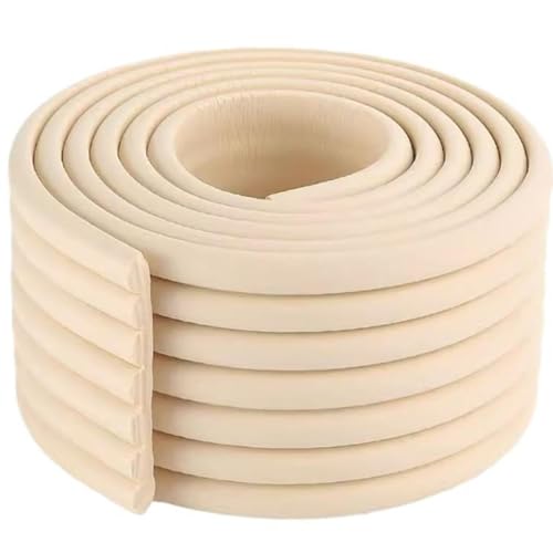 LIANTIAN Breiter und Dicker, Selbstklebender Eckenschutz, perfekt zum Schutz von Möbeln, Schreibtischen und Tischen.(Beige,8 * 200cm) von LIANTIAN