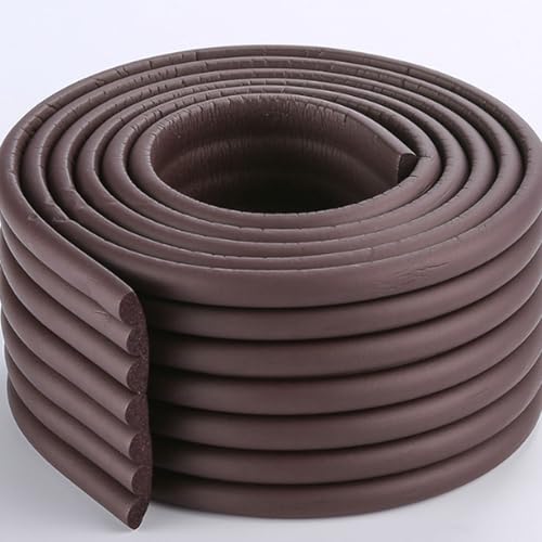 LIANTIAN Breiter und Dicker, Selbstklebender Eckenschutz, perfekt zum Schutz von Möbeln, Schreibtischen und Tischen.(Brown,8 * 200cm) von LIANTIAN