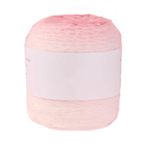 LIANTIAN Farbverlaufsgarn, langfloriges Garn, fortschrittlicher Farbverlaufseffekt, weiche Textur, zum Stricken geeignet.(Pink,200g/skein) von LIANTIAN