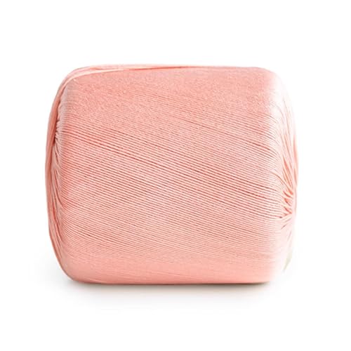LIANTIAN Hautfreundliches Garn, feiner Baumwollfaden, glatt und glänzend, hohe Flexibilität, geeignet für den Heimgebrauch(Pink,8 * 8 * 8 cm) von LIANTIAN